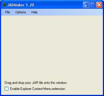 Простая программа JadMaker поможет вам создать jad файл.